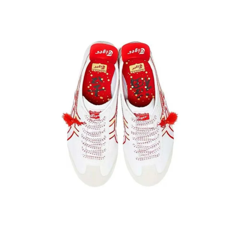Onitsuka Tiger Mexico 66 Red White Gray-3