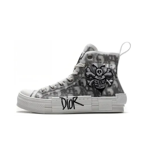 DIOR And Shawn B23 High Top Bee Embroidery