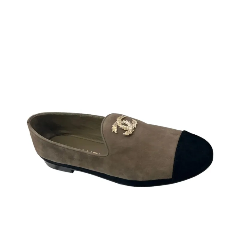 CHANEL Loafers Women's Brown-1