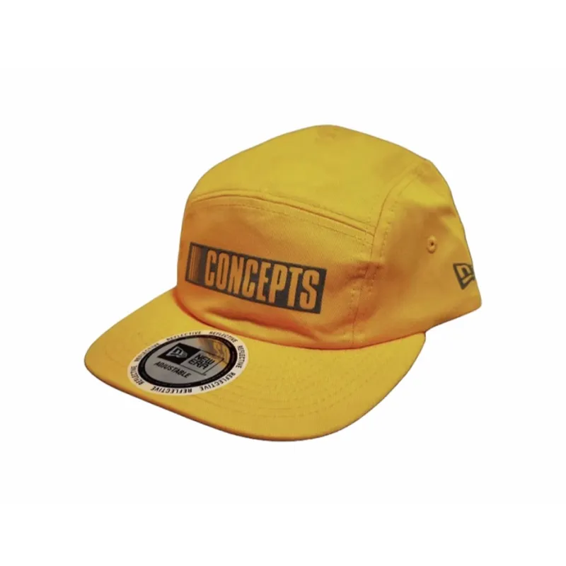 New Era Cotton Baseball Caps Unisex Yellow-1