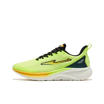Erke Jingchan 2.0 V2 Cushioning Breathable Low Top Running Shoes Men's Green Black