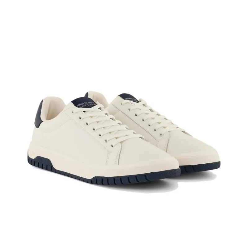 ARMANI EXCHANGE Logo-print Leather Sneakers-2