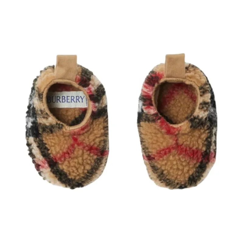 Burberry Polyester Cotton Acrylic Beanies Baby Brown-6