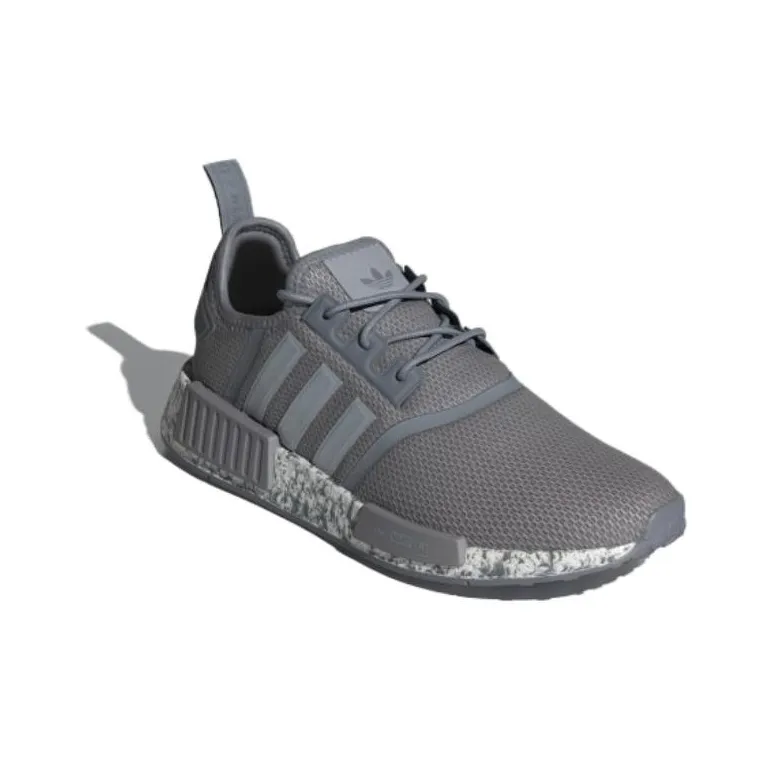 Adidas Originals Nmd R1 Grey Light Onix Cloud White-2