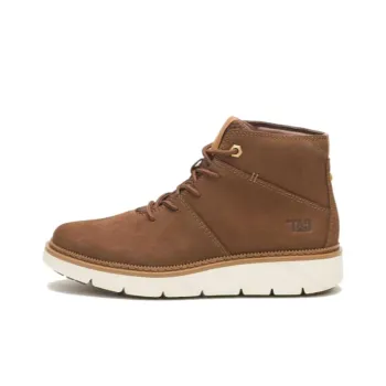 CAT CHARIOT PLAIN TOE MID Wear-Resistant High-Top Casual Shoes Women's