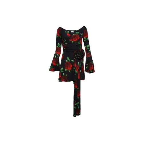 Magda Butrym Long-Sleeved Dresses Women's Multicolor