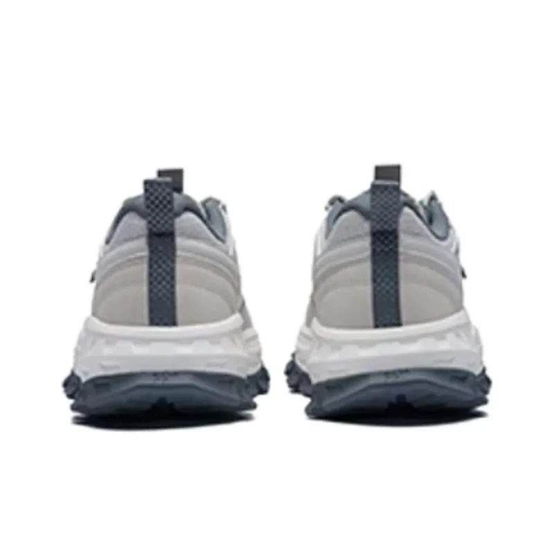 361° Anti Slip Wear Resistant Low Top Running Shoes Men's Gray-2