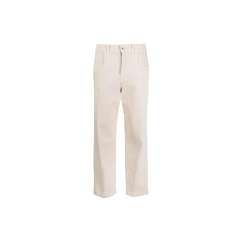 Eleventy Cropped Straight-leg Jeans