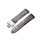 Silver Buckle Brown Leather