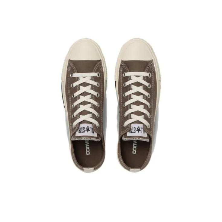 Converse All Star WORKSTITCHING OX Abrasion Resistant Breathable Low Top Canvas Shoes Unisex Umber-3
