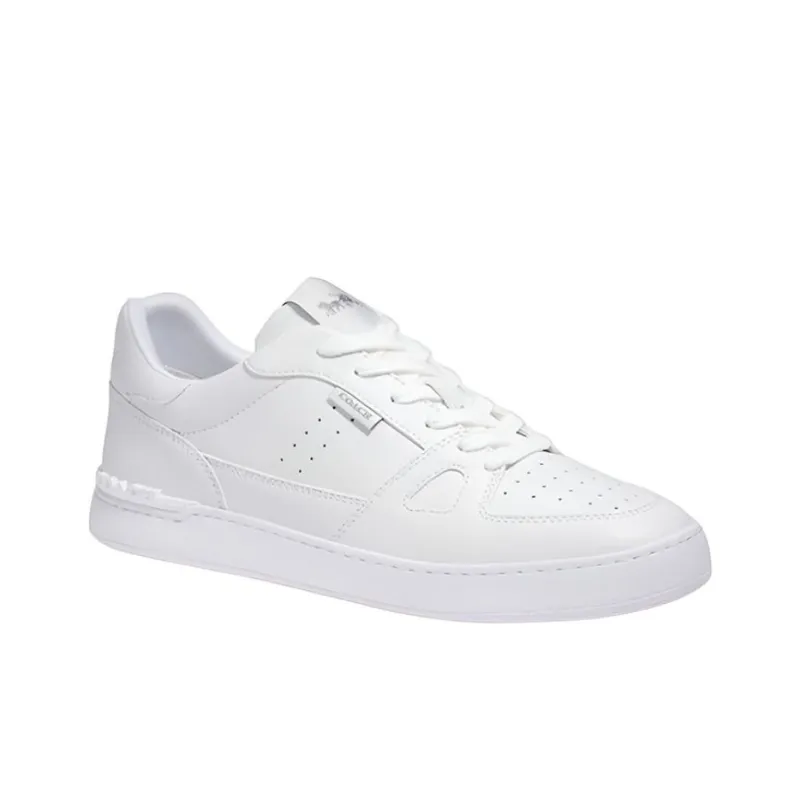 COACH Stylish Skateboarding Shoes Men's White-2
