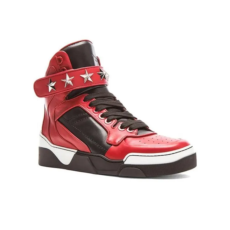 Givenchy Tyson Star High-Top 'Red'-2