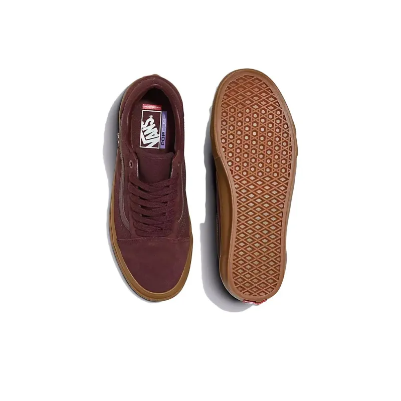 Old Skool Skate Vans 'Dark Red Gum'-3