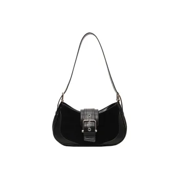 JANE KLAIN PU Shoulder Bag Crossbody Bag Small Square Bag Regular Women's Black/Brown