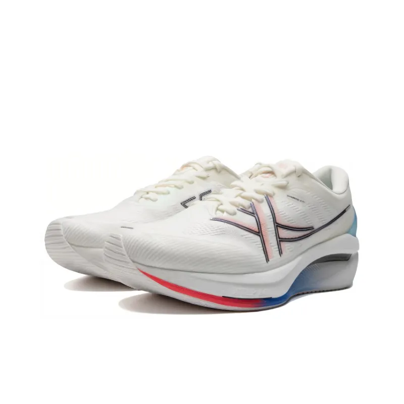 XTEP Tank Ma Anti Slip And Wear Resistant Lightweight Low Top XTEP ACE Running Shoes Men's White Blue-2