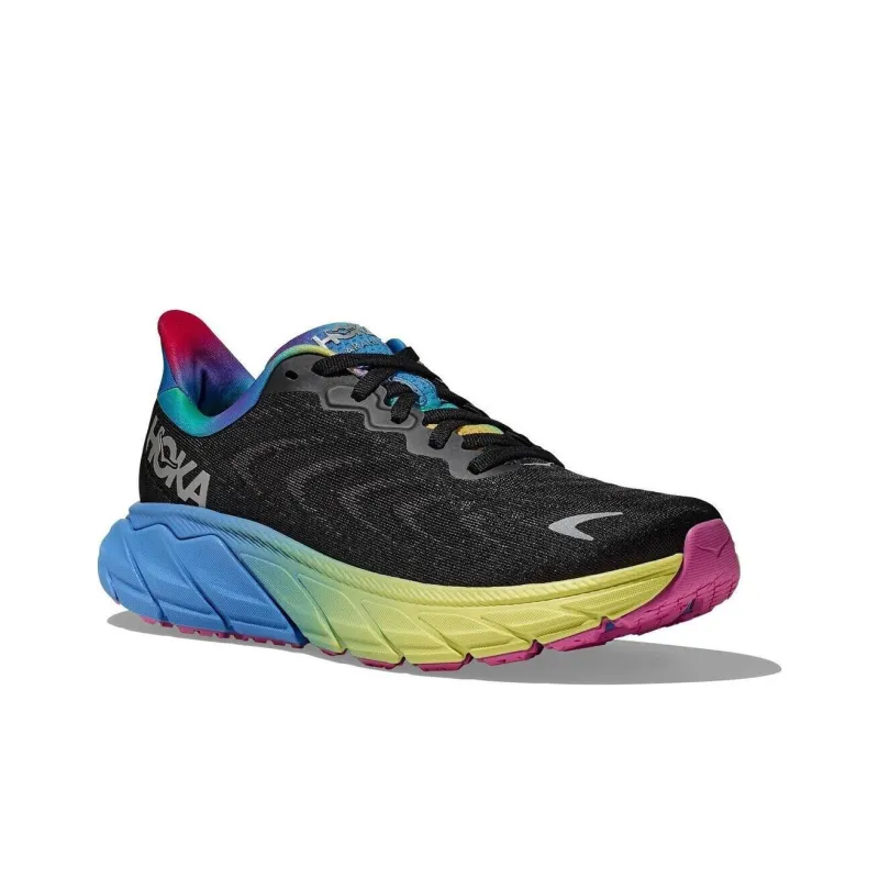 HOKA ONE ONE Arahi 6 Black Silver Multi Color-2