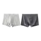 Light Heather Gray+Dark Heather Gray (2-2)