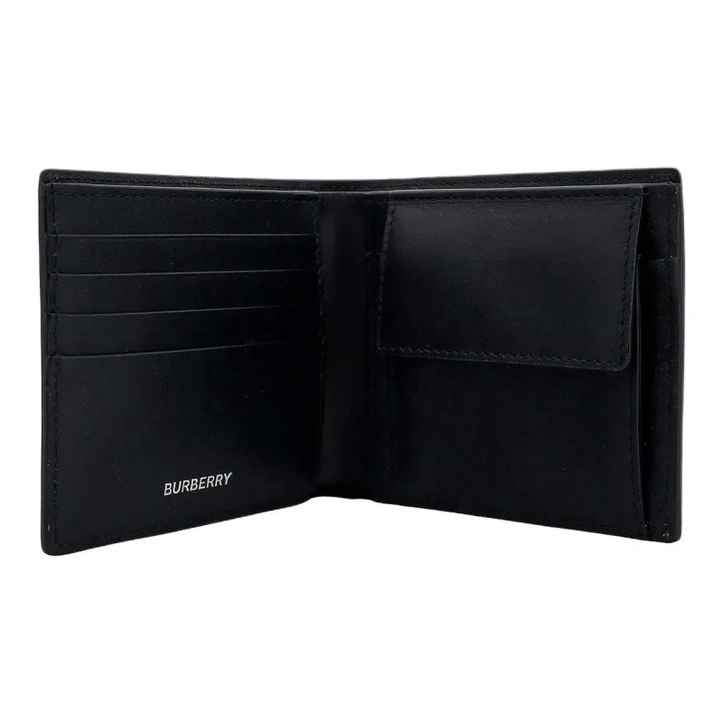 Burberry Polyurethane With Polyester Wallet Men's Beige-2