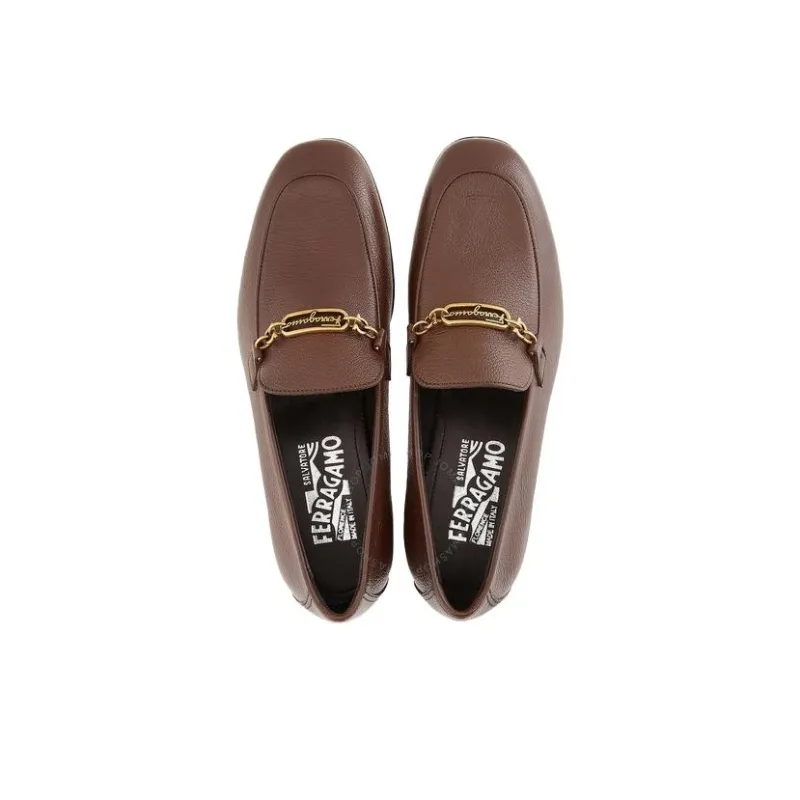 Ferragamo Loafers Men Brown-2
