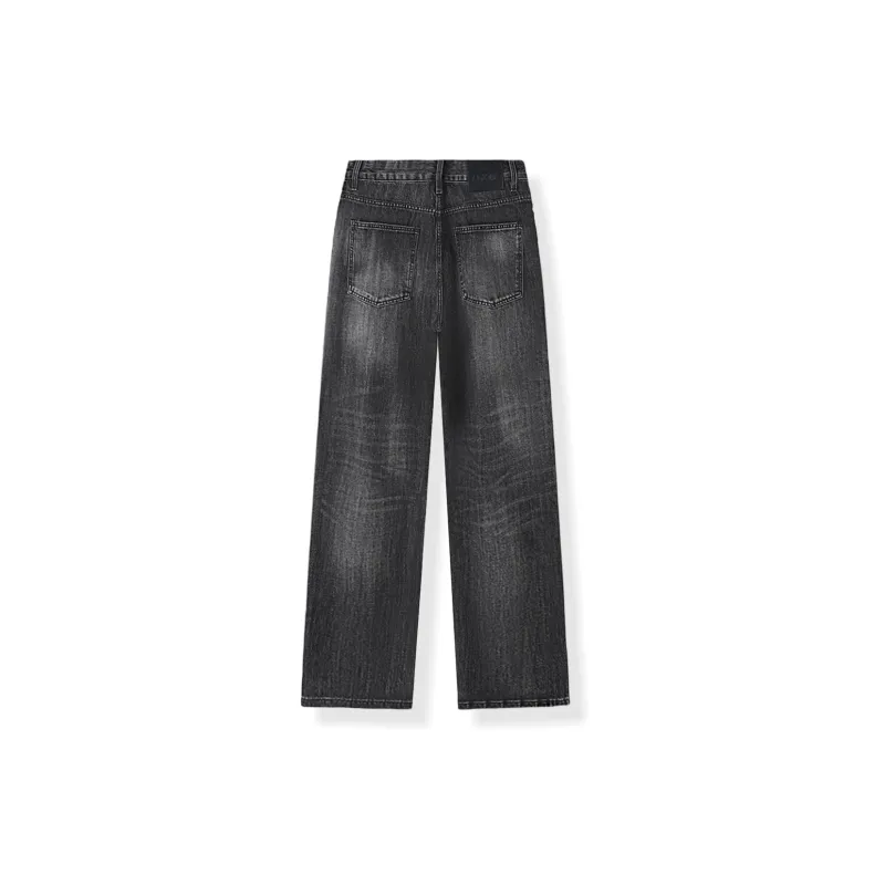 WILD LEADER Jeans Unisex Black Thick-1