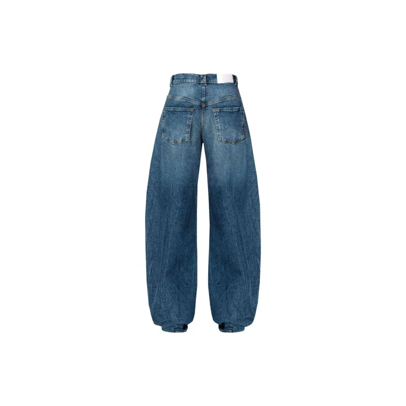 PINKO Eloise Egg Wide Leg Jeans-1