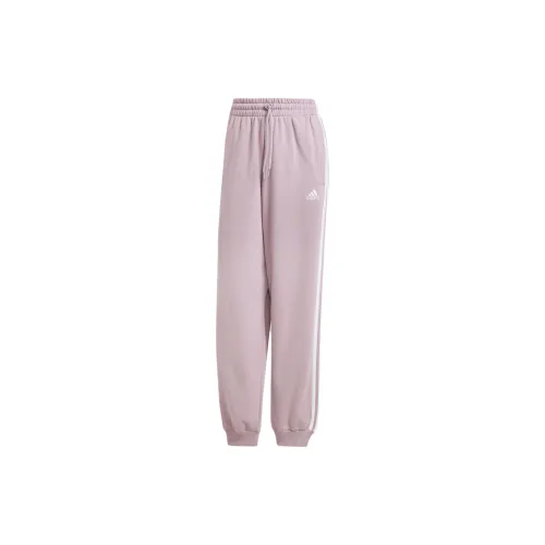 Adidas Essential Knitted Sweatpants Women's Gray Purple