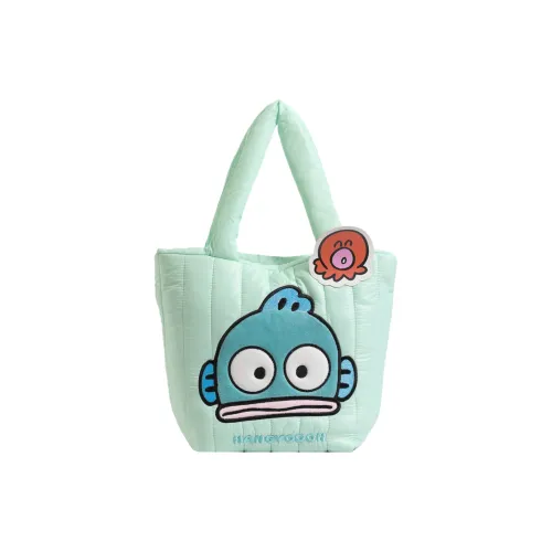 Sanrio Hangyodon Handbags Light Green Mermaid