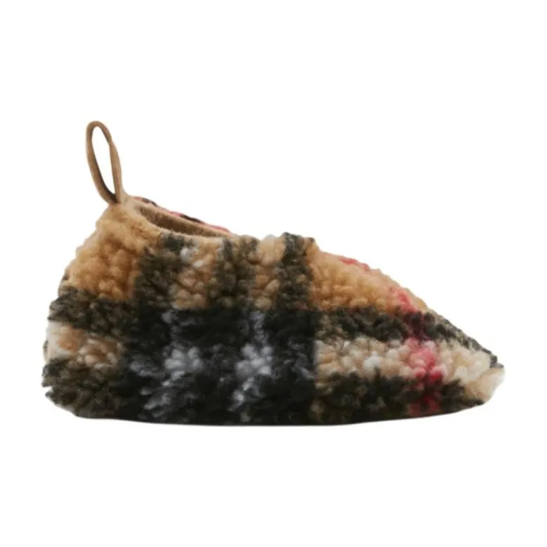 Burberry Polyester Cotton Acrylic Beanies Baby Brown-3