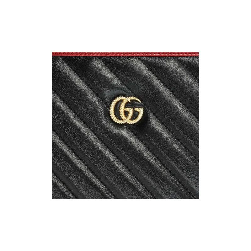 GUCCI GG Marmont Leather Crossbody Bag, Shoulder Bag Women's-7