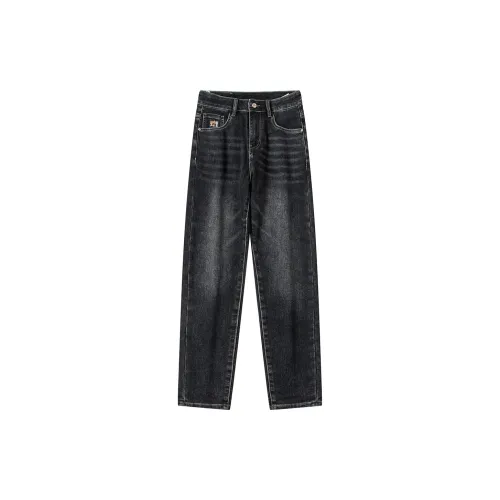 JEANSWEST Jeans Men Black Gray