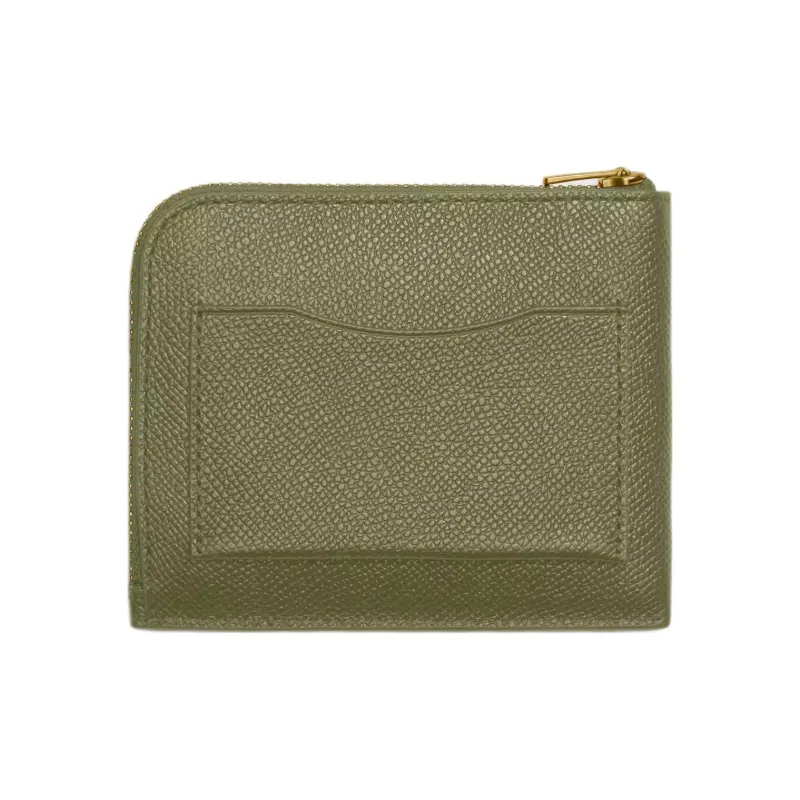 COACH 3 IN 1 Wallet Canvas With Leather Wallet Men's Olive Green & Khaki-1
