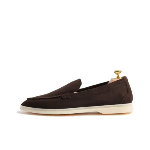 SCAROSSO Ludovico Round Toe Slip On Loafers