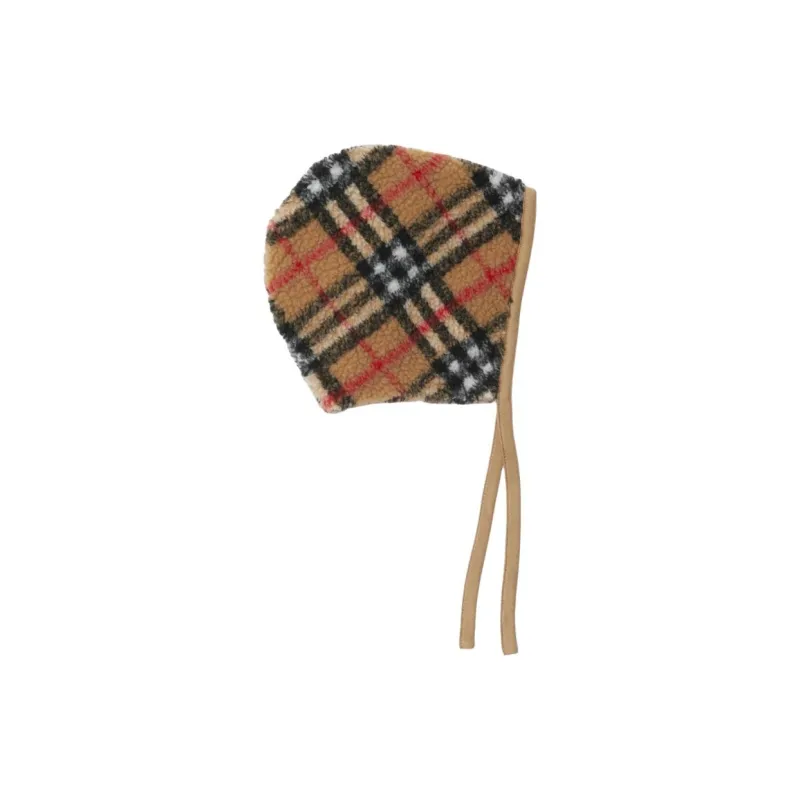 Burberry Polyester Cotton Acrylic Beanies Baby Brown-5