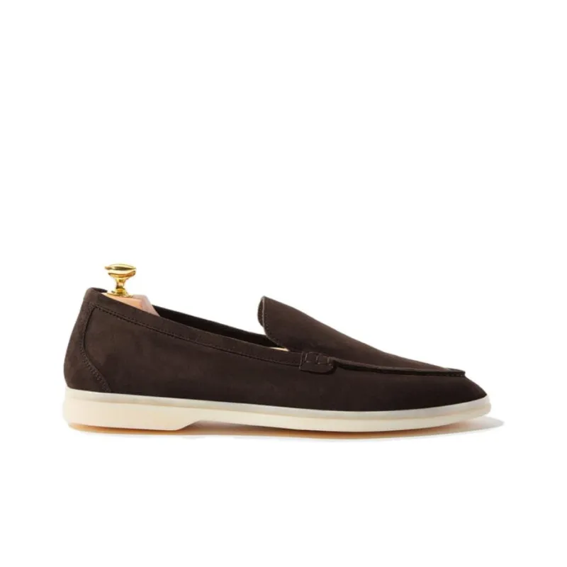 SCAROSSO Ludovico Round Toe Slip On Loafers-1