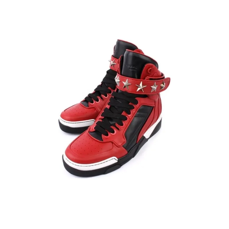 Givenchy Tyson Star High-Top 'Red'-1