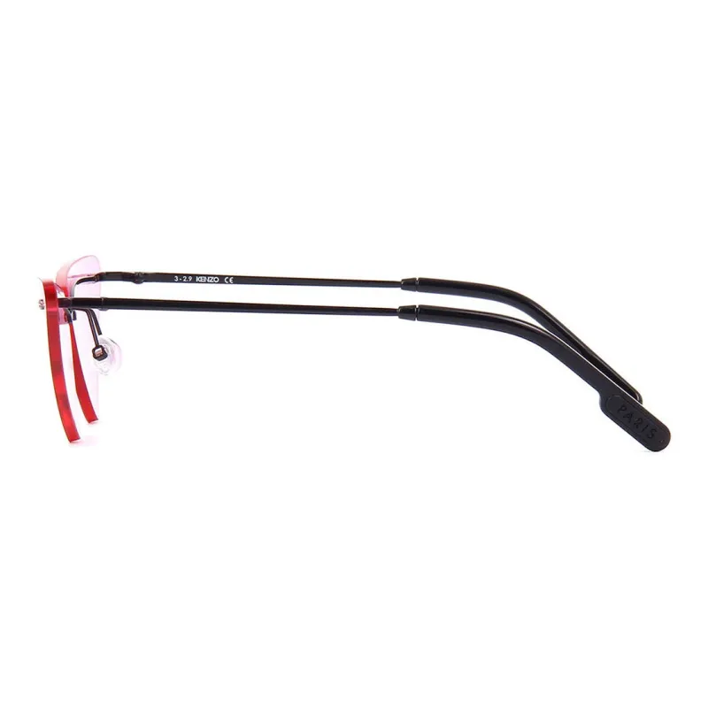 KENZO - Irregular Shape Sunglasses Women's Black-2