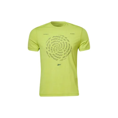 Reebok T-Shirts Men Yellow