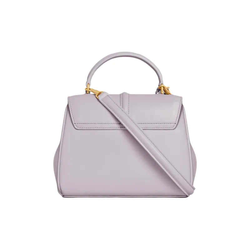 CELINE 16 Cow Leather Shoulder Bag, Crossbody Bag, Handbag Mini Women's Light Lilac-2