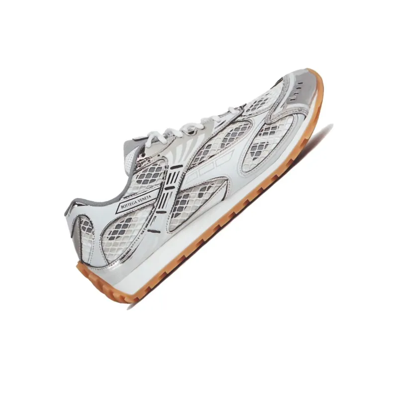 Bottega Veneta Orbit Silver White-1