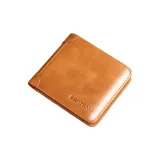Apricot Yellow-Bifold (Vintage Top Grain Cow Leather) Anti-Skimming