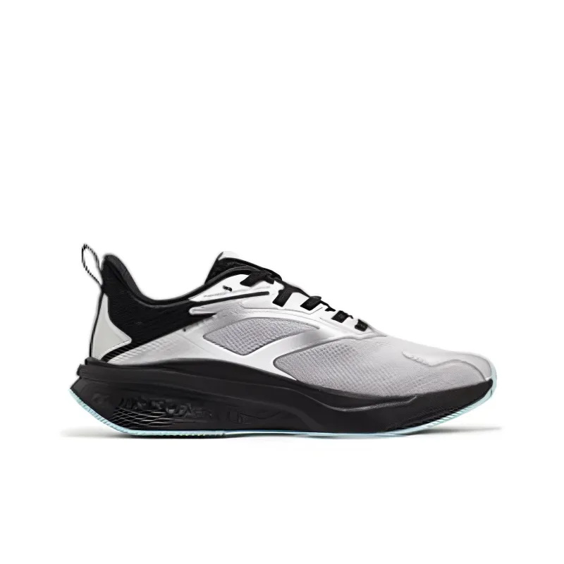 361° Cushioning Low Top Running Shoes Men's Silver-1