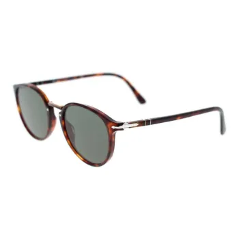 PERSOL Typewriter Round Frame Sunglasses