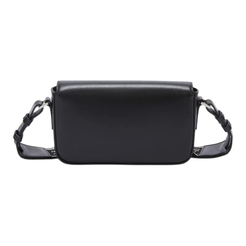 PALM ANGELS Cow Leather Shoulder Bag Crossbody Bag Men's Black-3