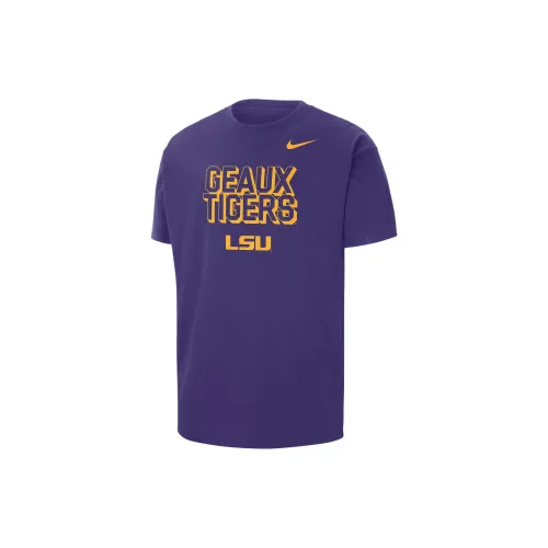 Nike LSU T-Shirts Men Dark Purple