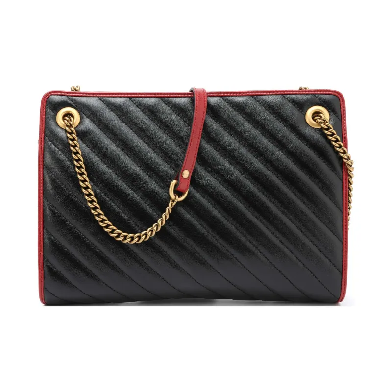 GUCCI GG Marmont Leather Crossbody Bag, Shoulder Bag Women's-4