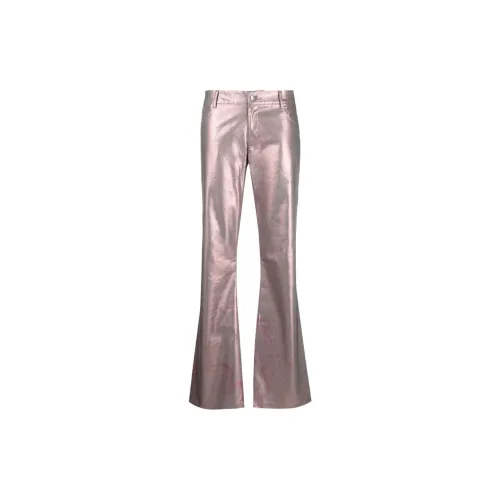 COLLINA STRADA Metallic Flared Trousers