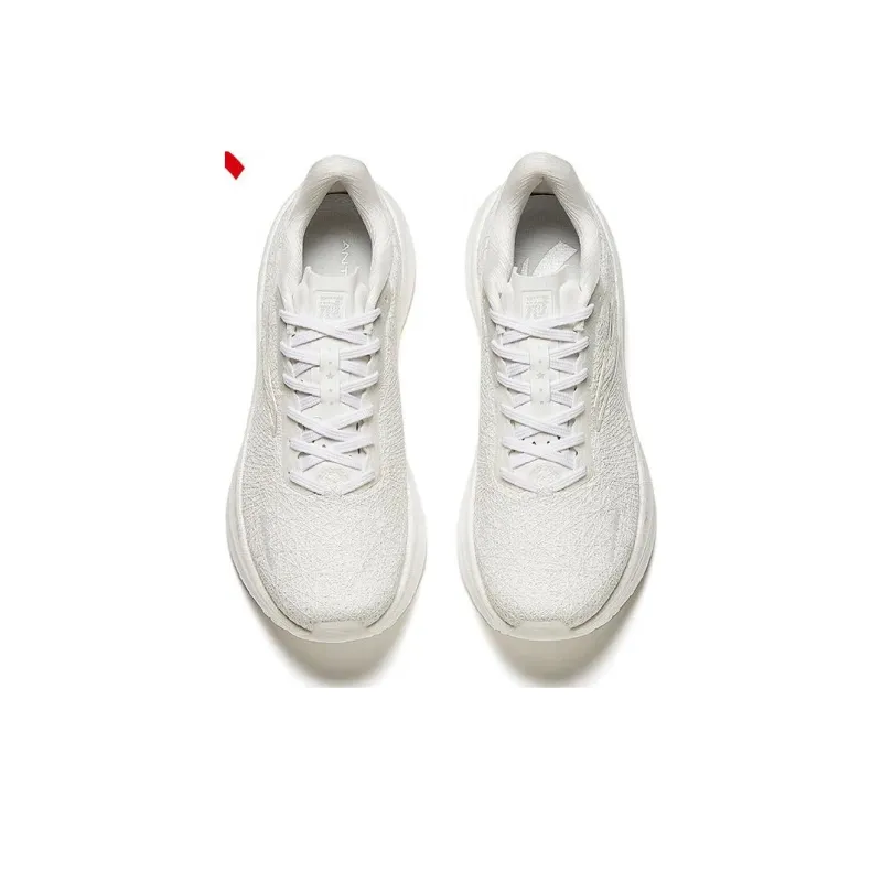 Anta Champion 2nd Gen Pro Cushioning Wear Resistant Low Top Running Shoes Men's White-2