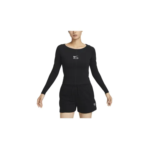 Nike Set-in Sleeve T-Shirt Women's Black
