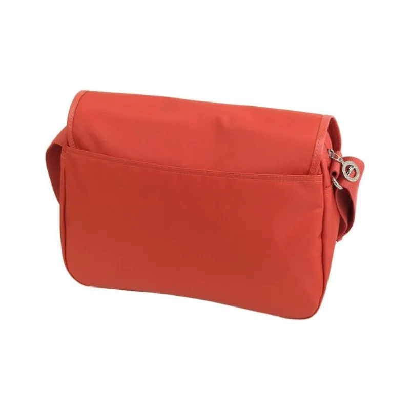 LONGCHAMP Nylon Messenger Bag Crossbody Bag Shoulder Bag Unisex Vermilion-3