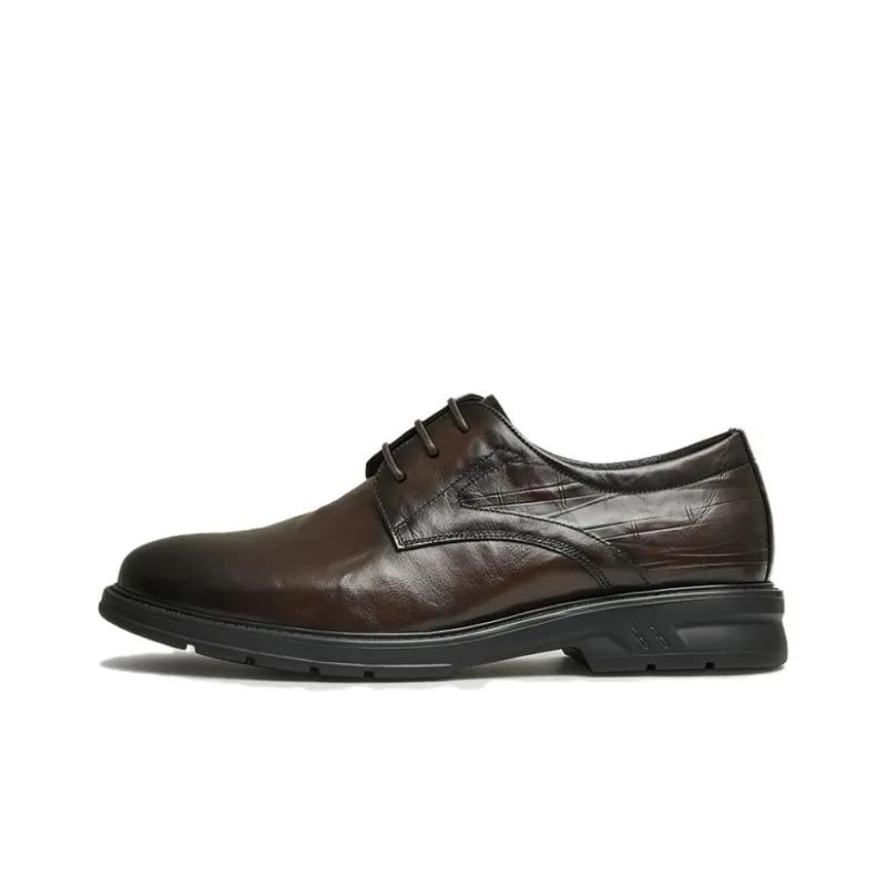 TATA Dress Shoes Men Low Top Solid Color-0